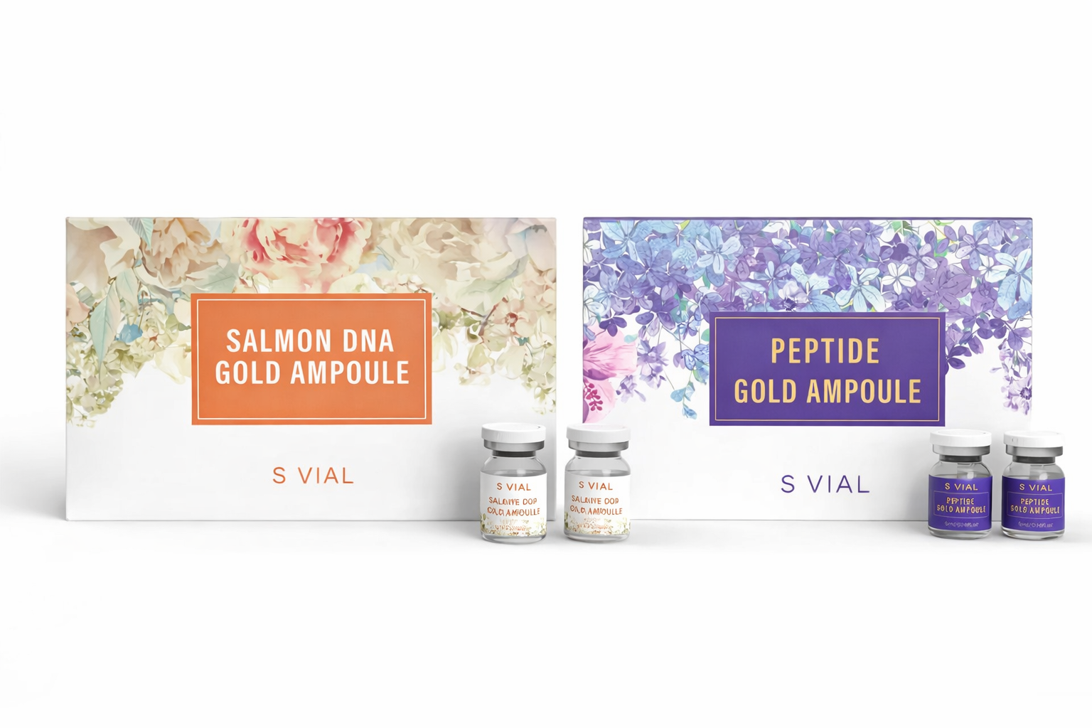 Salmon DNA & Peptide Gold Ampoule Skin Rejuvenation Kit