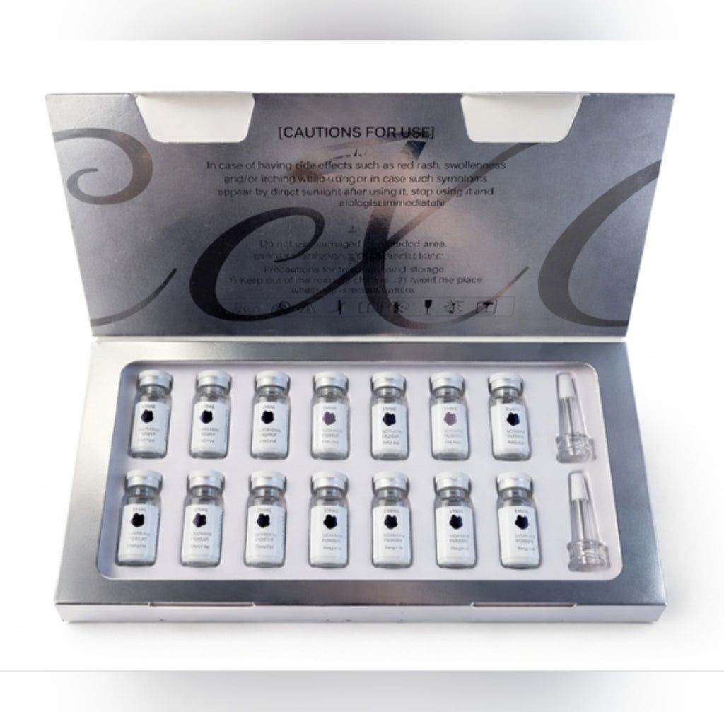 EXO Exosome Anti-Aging Ampoule Set – Skin Regeneration & Wrinkle Care Vials