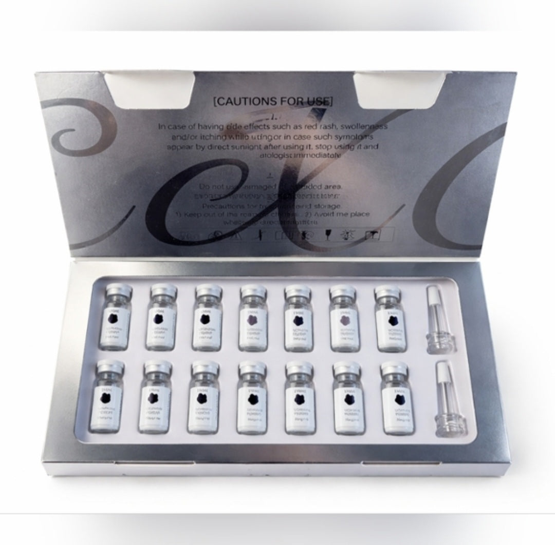 EXO Exosome Anti-Aging Ampoule Set – Skin Regeneration & Wrinkle Care Vials