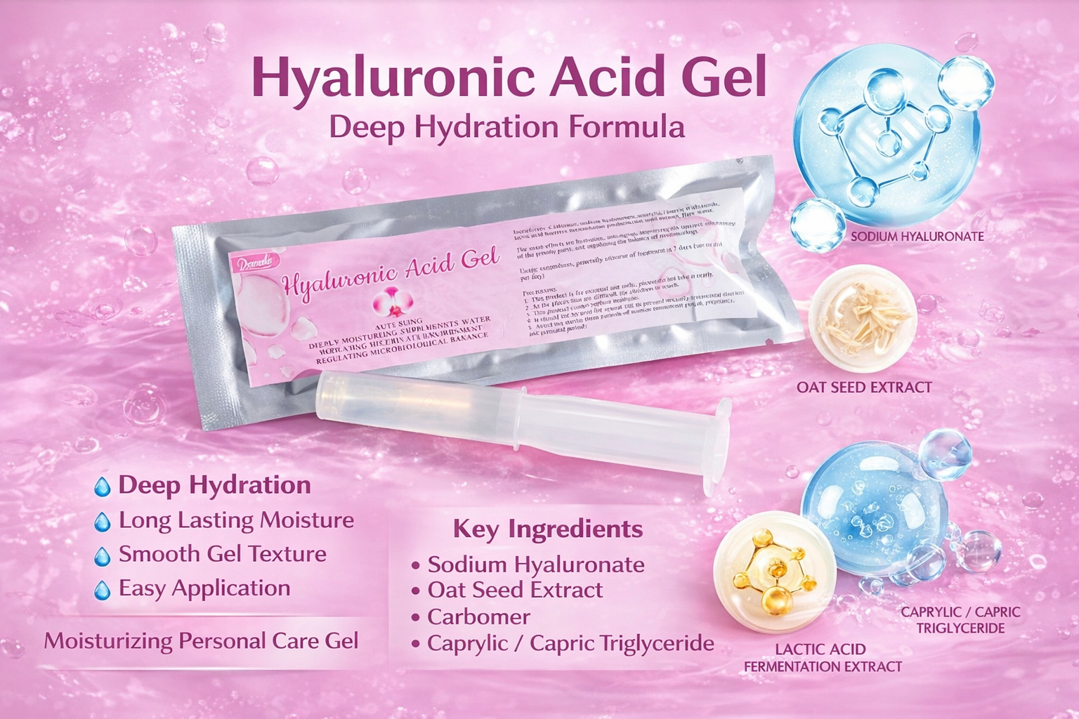 X5 Hyaluronic Acid Intimate Moisturizing Gel Suppositories