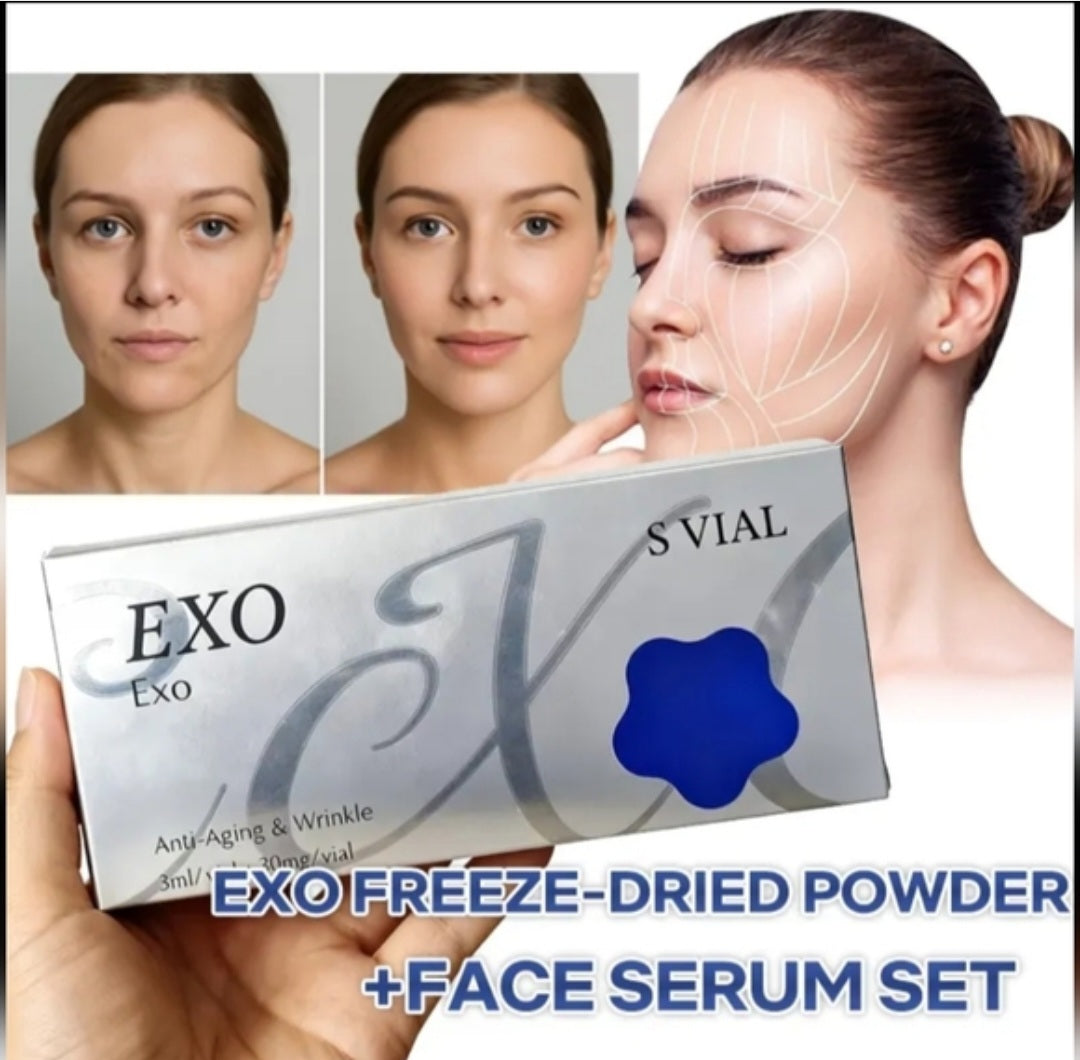 EXO Exosome Anti-Aging Ampoule Set – Skin Regeneration & Wrinkle Care Vials