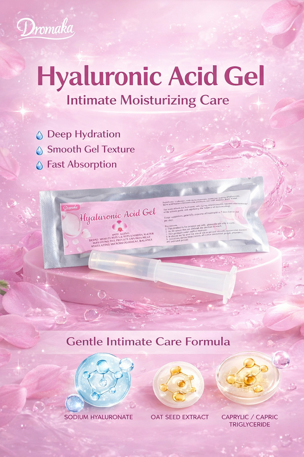 X5 Hyaluronic Acid Intimate Moisturizing Gel Suppositories