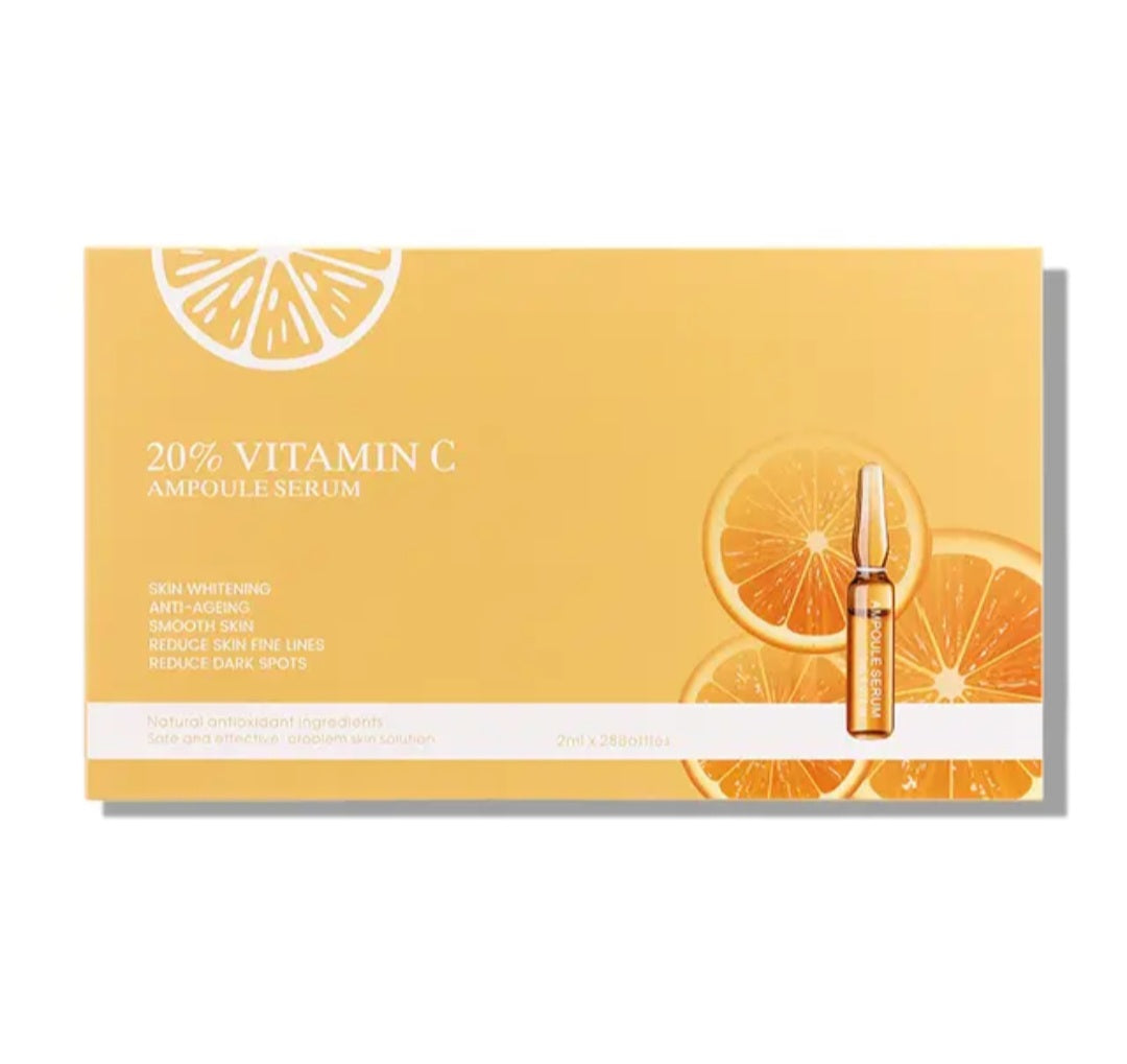20% Vitamin C Ampoule Serum – Brightening & Glow Support
