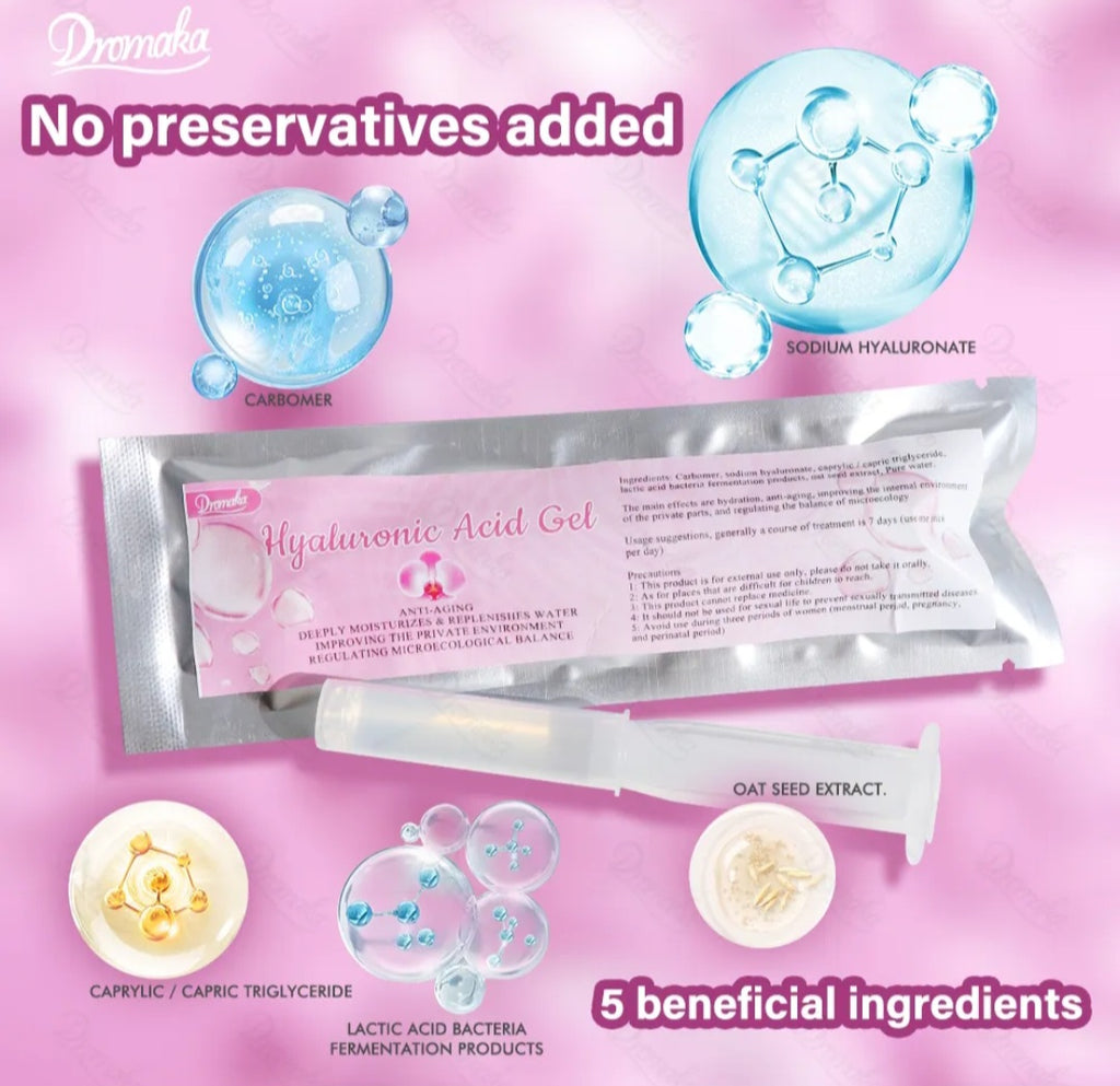 X5 Hyaluronic Acid Intimate Moisturizing Gel Suppositories
