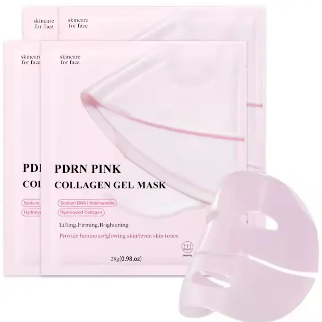 X2 pack of Korean Pink Cooling Gel Face Mask