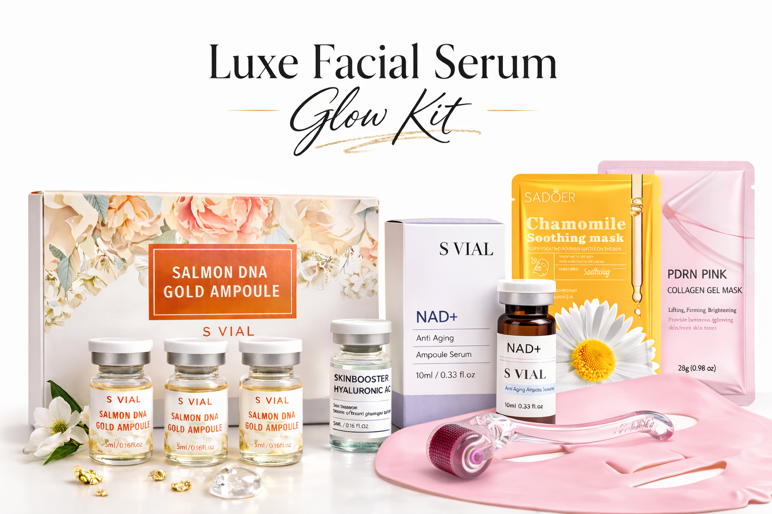 Luxe Facial Serum Glow Kit