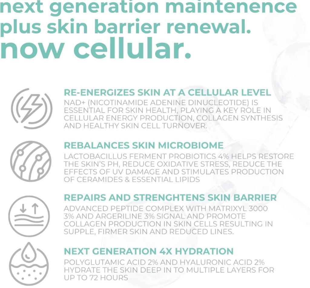 X3 NAD+ Anti-Aging Ampoule Serum – Cellular Repair – 30ml – Advanced Hydration